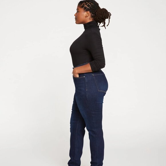 Universal Standard Joni High Rise Curve Jeans in Midnight Blue - Sz12 fits 14-16 - Picture 2 of 9